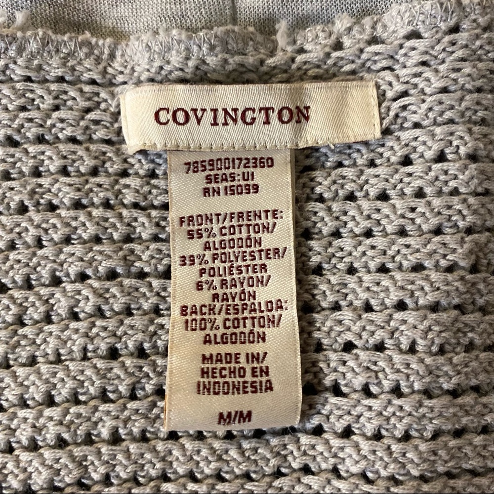 Covington Chiffon Wrap Cardigan - Picture 3 of 7